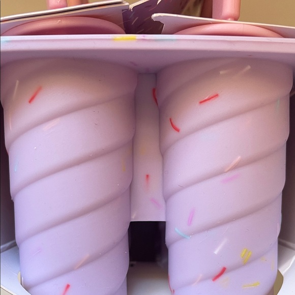 Pink and Purple Ice Pop Mold Set - Picture 4 of 9